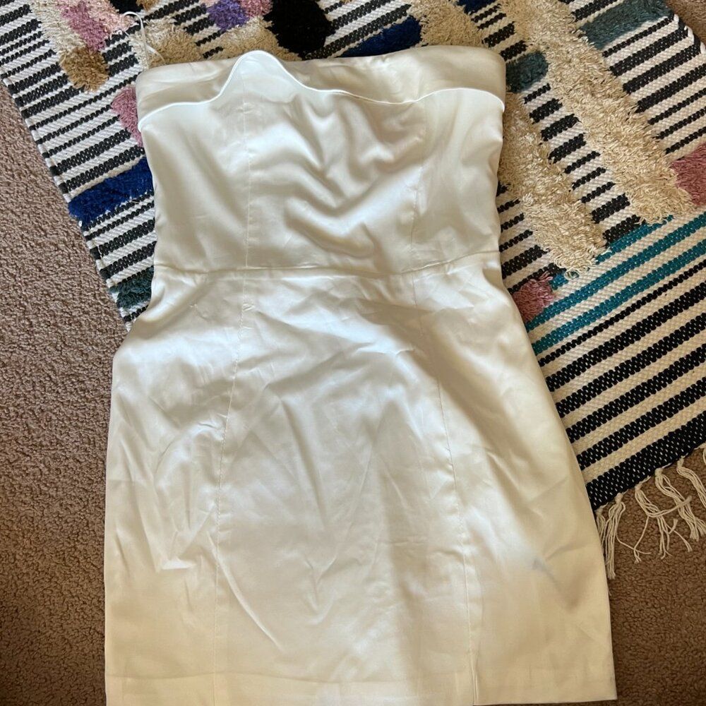 Edikted White Mini Dress